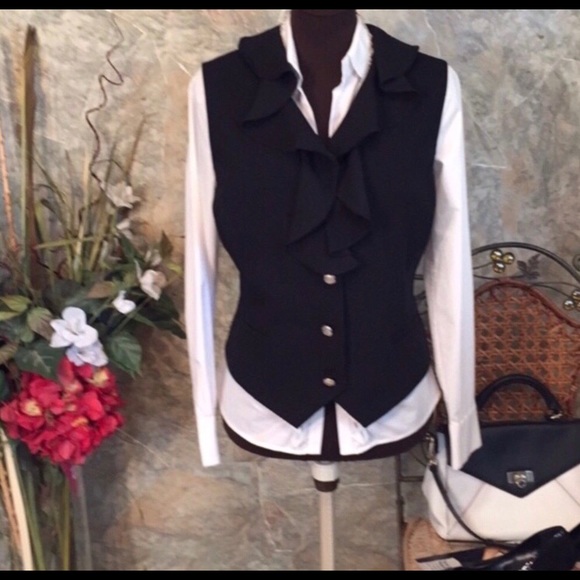 Ralph Lauren 🌹chaps stunning equestrian chic executive vest - Picture 3 of 11